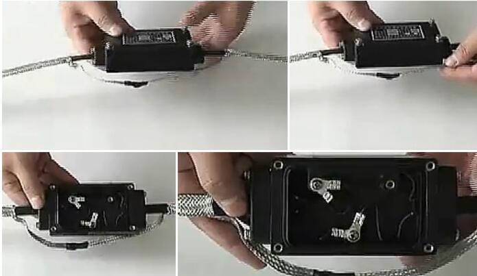 二通、三通接線盒正確接線盒方式圖