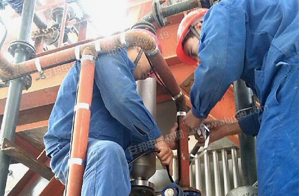 濟寧里彥電廠脫硫塔消防管道電伴熱保溫系統(tǒng)(圖2)