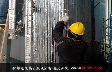 江蘇濱?；すI(yè)園硫酸儲罐電伴熱保溫(圖2)